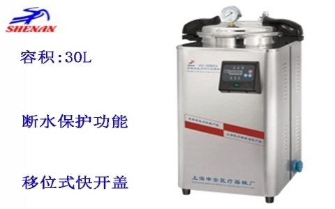 上海申安 手提式高壓蒸汽滅菌器DSX-30L 上海申安 手提式高壓蒸汽滅菌器DSX-30L